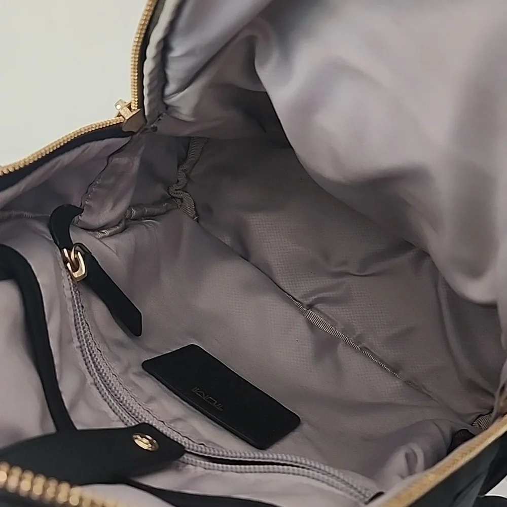 Cutest Tumi Voyageur Whitney Black Backpack Purse